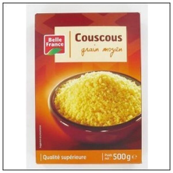 SEMOULE COUSCOUS MOYEN ETUI 500G BELLE FRANCE