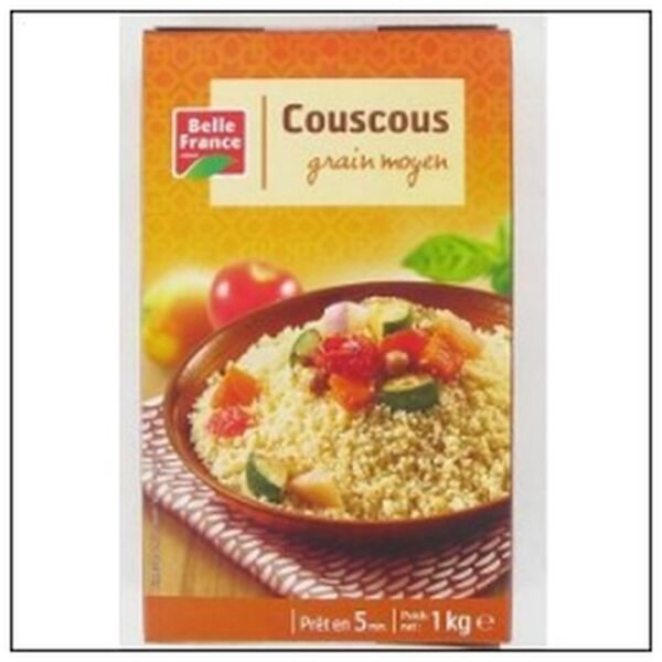 COUSCOUS MOYEN 1KG BELLE FRANCE