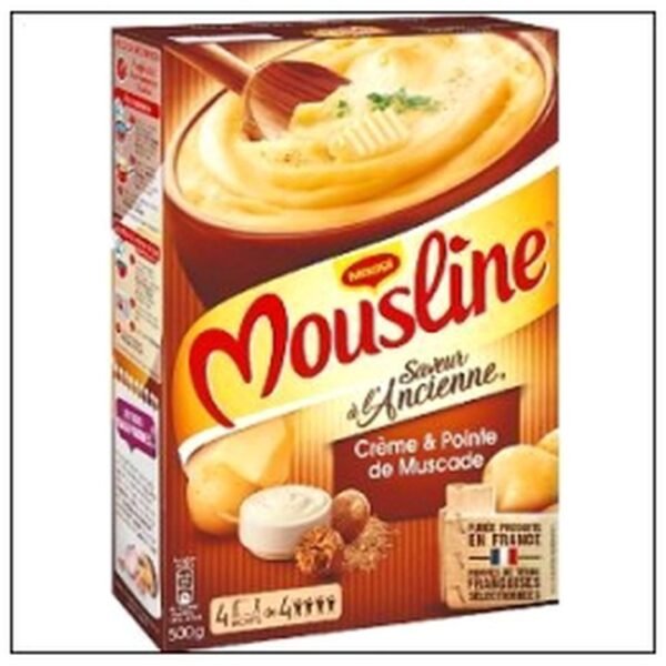 ETUI 4 MOUSLINE CREME & MUSCADE 4X125G