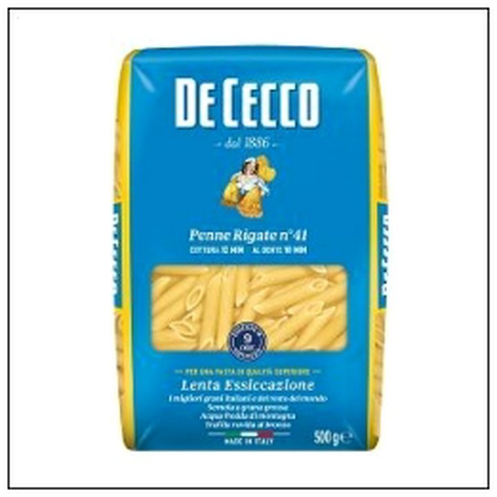 CAT-01597.jpg PENNE RIGATE 500G DE CECCO - Image 1