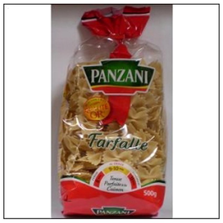 CAT-01612.jpg FARFALLES 500G PANZANI - Image 1