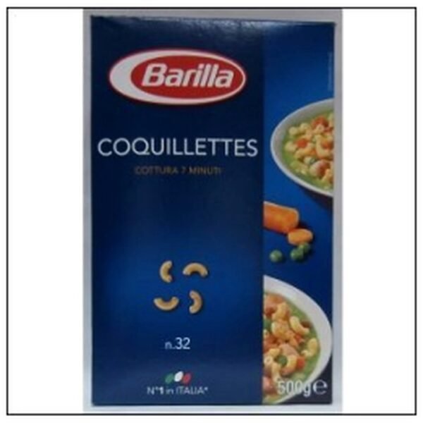 ETUI COQUILLETTES 500G BARILLA