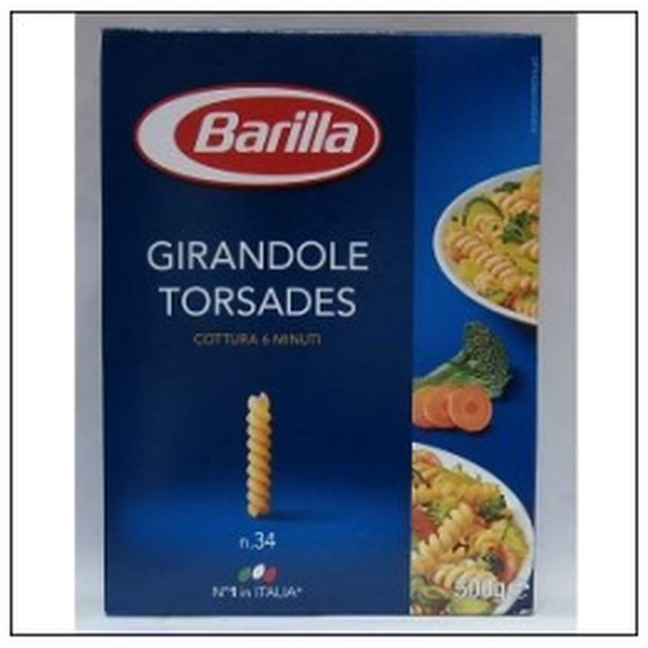 CAT-01632.jpg ETUI TORSADES 500G BARILLA - Image 1