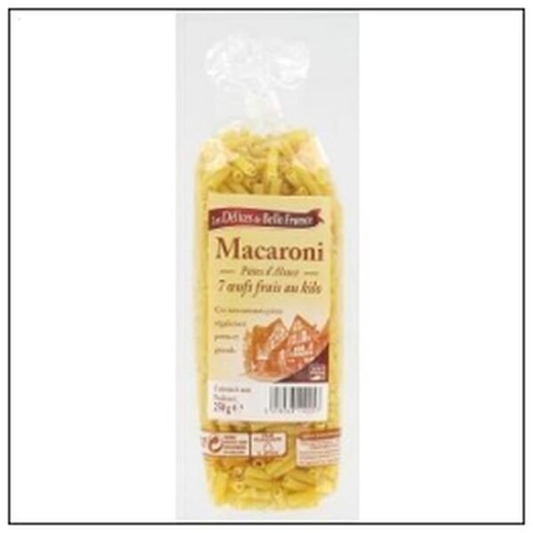 MACARONI 250G 7 OEUFS "DELICES DE BELLE FRANCE"