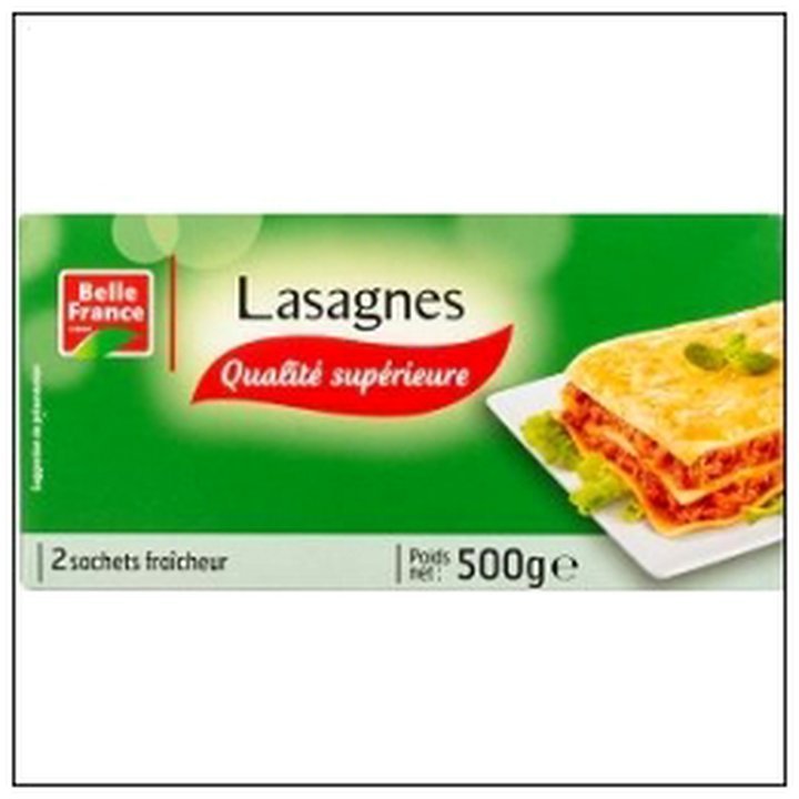 CAT-01669.jpg LASAGNES 500G BELLE FRANCE - Image 1