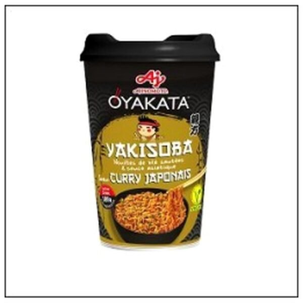 NOUILLES YAKISOBA CURRY J APONAIS CUP 90G OYAKATA