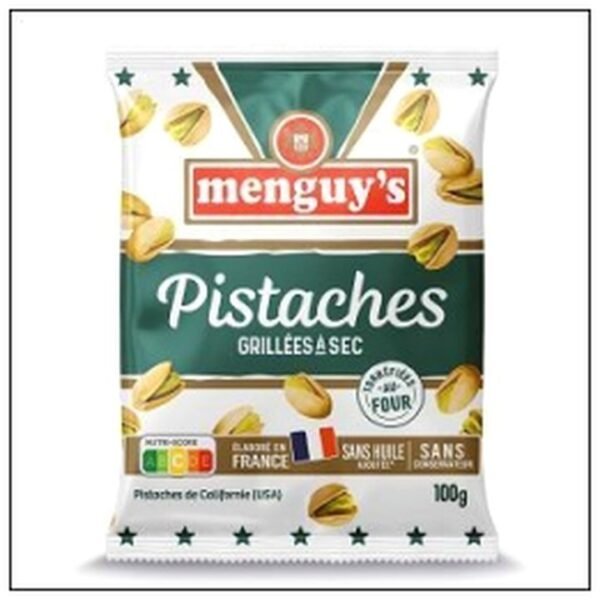 PISTACHE GRILLEE A SEC 10 0G MENGUY'S