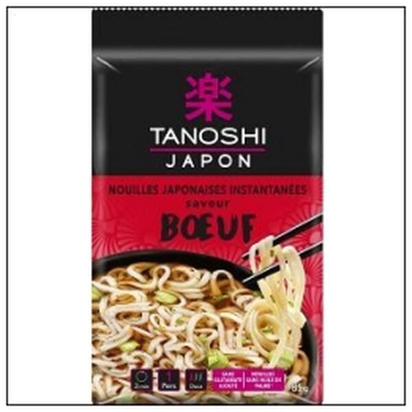 NOUILLES INSTANTANEES BLE BOEUF 85G TANO