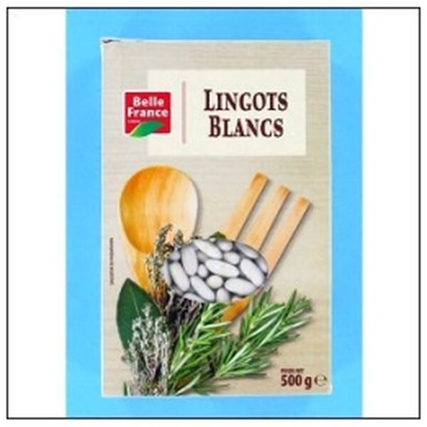 ETUI LINGOTS BLANCS 500G BELLE FRANCE