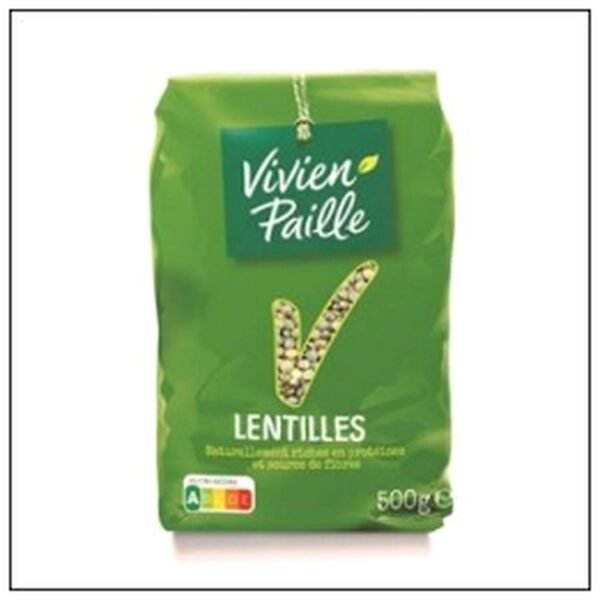 LENTILLES ESTON SACHET CELLO 500G VIVIEN PAILLE