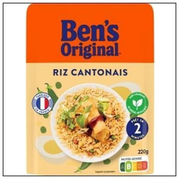 RIZ CANTONAIS 2MN 220G BENS ORIGINAL