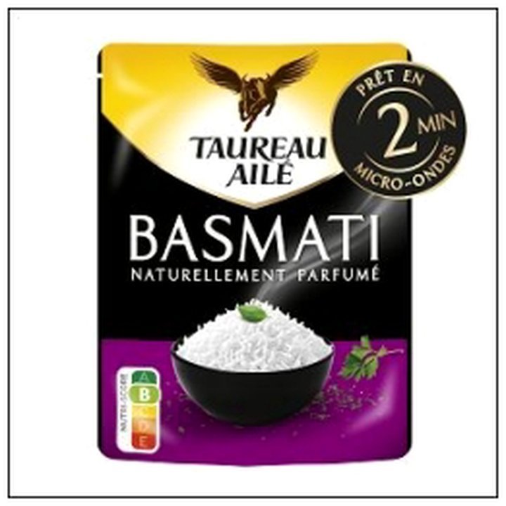 CAT-01753.jpg DOY PACK BASMATI NATURE 2MN 220G TAUREAU AILE - Image 1