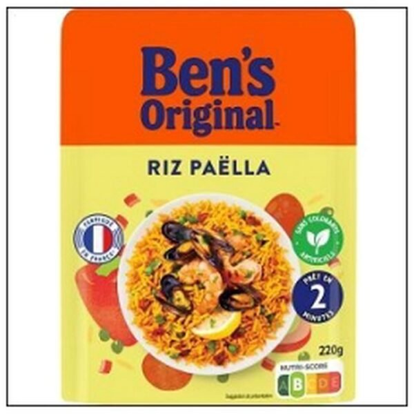 RIZ PAELLA 2MN 220G BENS ORIGINAL