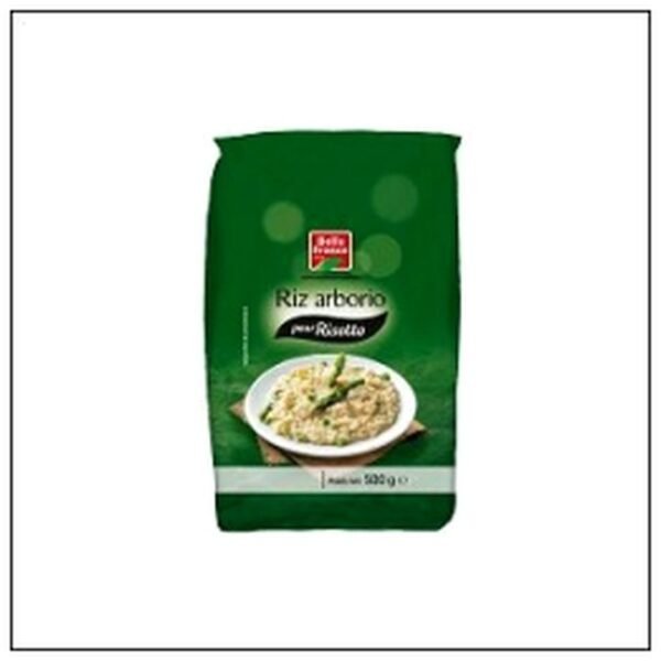 RIZ ARBORIO RISOTTO 500G BELLE FRANCE