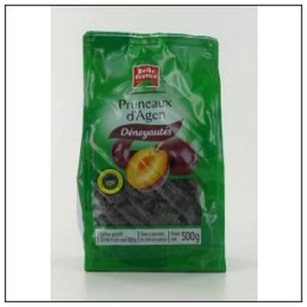 PRUNEAUX AGEN DENOYAUTES IGP 3/4 500G BELLE FRANCE