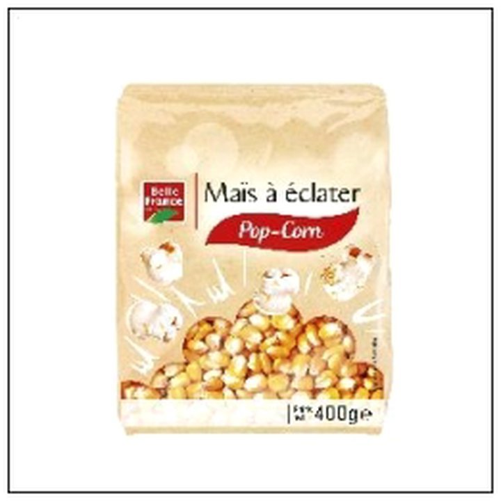CAT-01807.jpg MAIS A ECLATER 400G POUR POP CORN BELLE FRANCE - Image 1