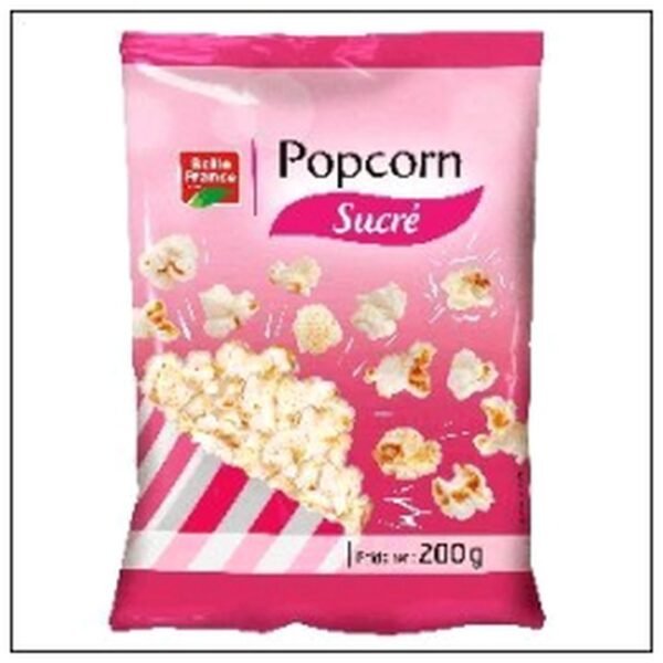 SACHET POP CORN SUCRE 200G BELLE FRANCE