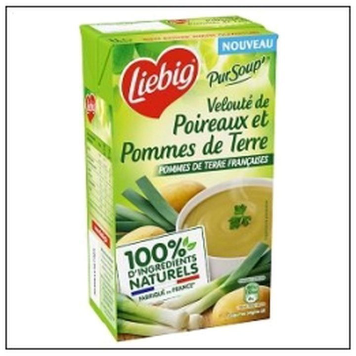 CAT-01820.jpg BRICK VELOUTE POIREAU POM ME DE TERRE 1L LIEBIG - Image 1