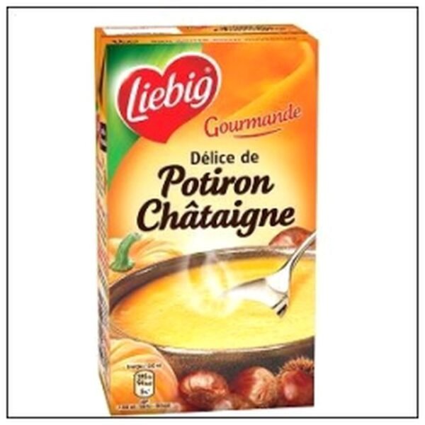 BRICK LIT.DELICE POTIRON CHATAIGNES LIEBIG