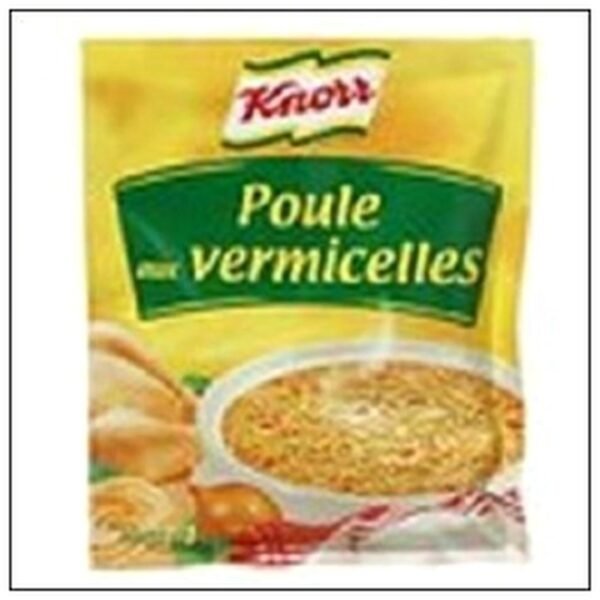 POTAGE POULE VERMICELLE DESHYDRATE 63G KNORR