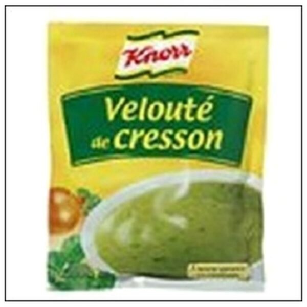 POTAGE VELOUTE CRESSON DESHYDRATE 4 ASS.KNORR