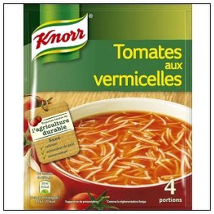 CAT-01846.jpg POTAGE TOMATE VERMICELLE DESHYDRATE 4 ASS.KNORR - Image 1