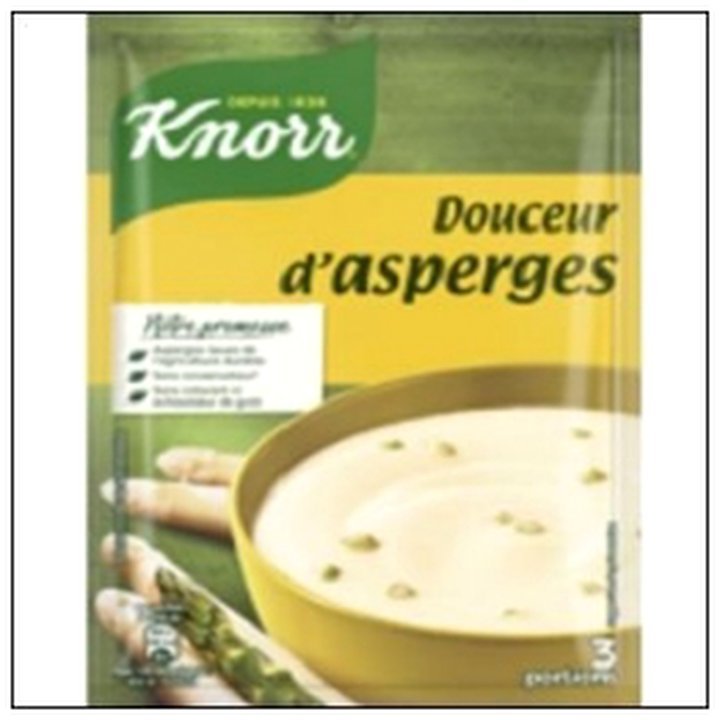 CAT-01848.jpg POTAGE DOUCEUR D'ASPERGES DESHYDRATE 4 ASS.KNORR - Image 1