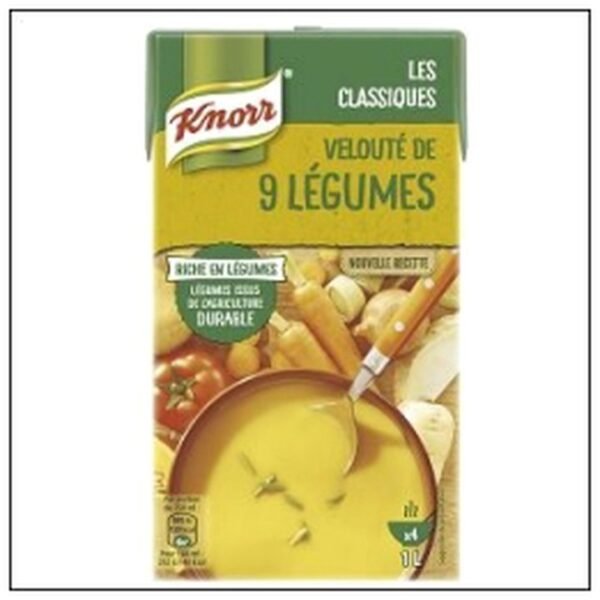 BRIK LIT VELOUT.9 LEGUMES KNORR