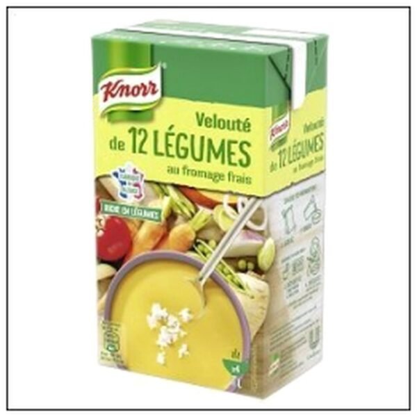 BRIK LIT VELOUTE 12 LEGUM ES FROMAGE FRAIS KNORR