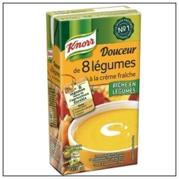 BRICK 50CL VELOUTE DE 8 LEGUMES KNORR