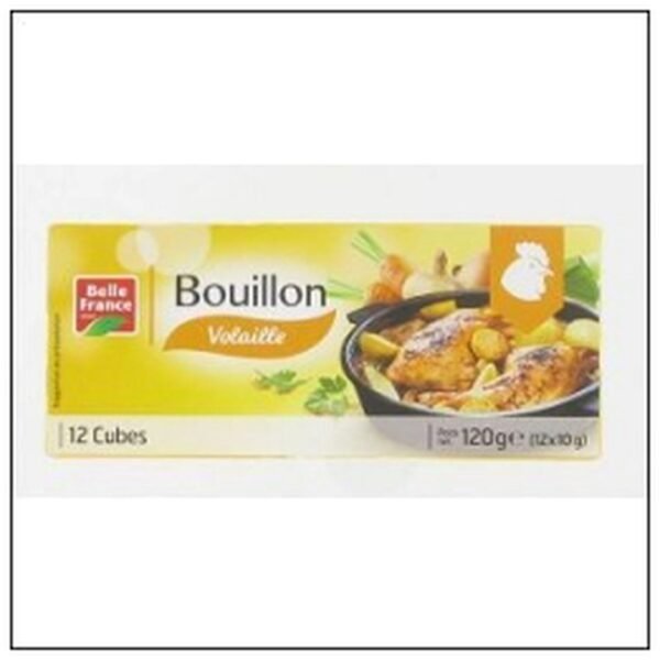 BOUILLON VOLAILLE 12 CUBE S 120G BELLE FRANCE