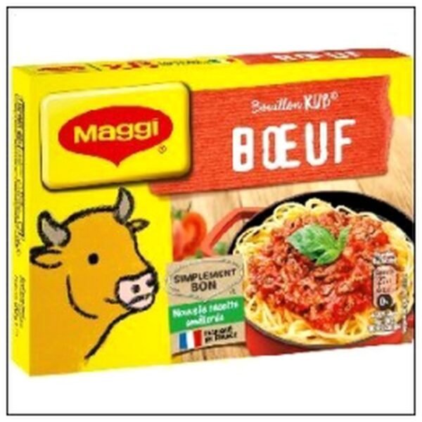 BOUILLON KUB BOEUF 8 TABL ETTES MAGGI