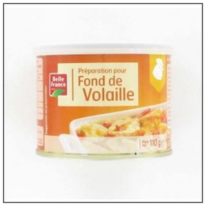 CAT-01875.jpg BTE FOND DE VOLAILLE 110G BELLE FRANCE - Image 1