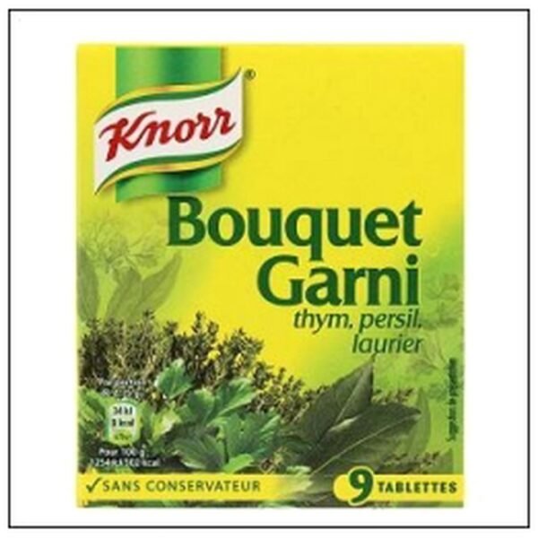BOUQUET GARNI 9 TABLETTES SOLIDE KNORR