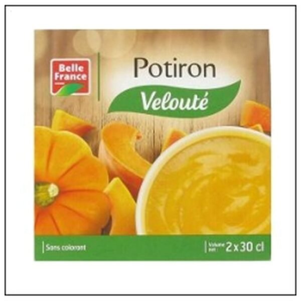 BRIQUETTE 2X30CL VELOUTE POTIRON BELLE FRANCE