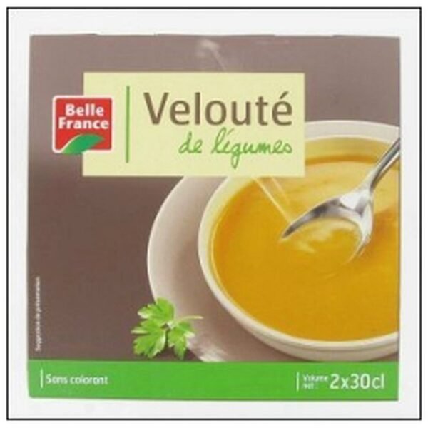 BRIQUETTE 2X30CL VELOUTE LEGUMES BELLE FRANCE