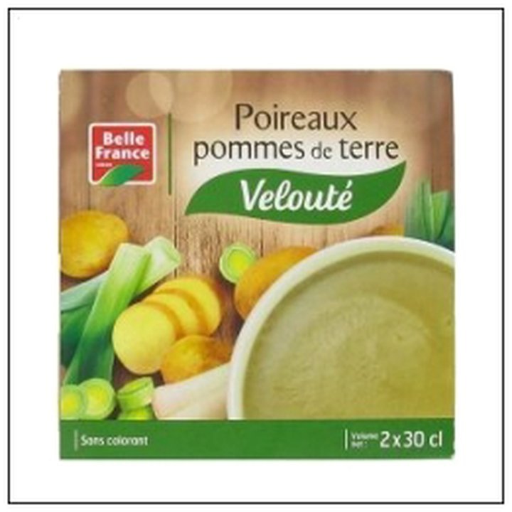 CAT-01890.jpg BRIQUETTE 2X30CL VELOUTE POMME DE TERRE B.FRANCE - Image 1