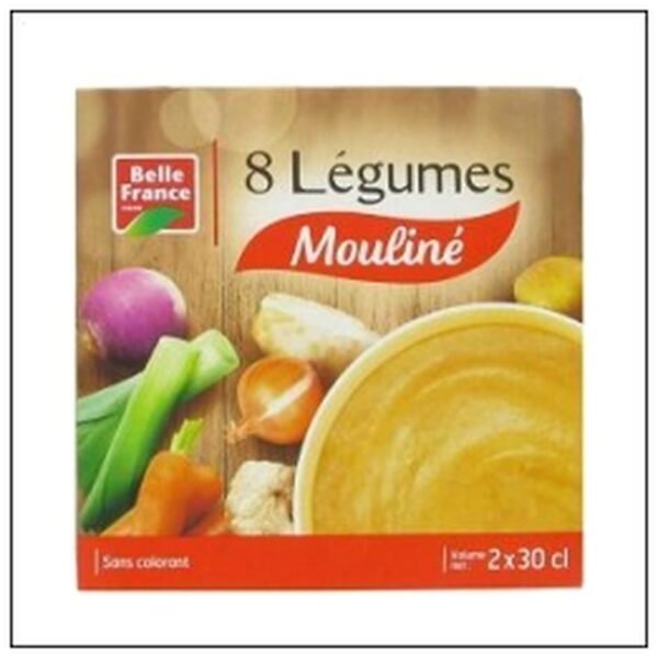 BRIQUETTE 2X30CL MOULINE LEGUMES VARIES B.FRANCE