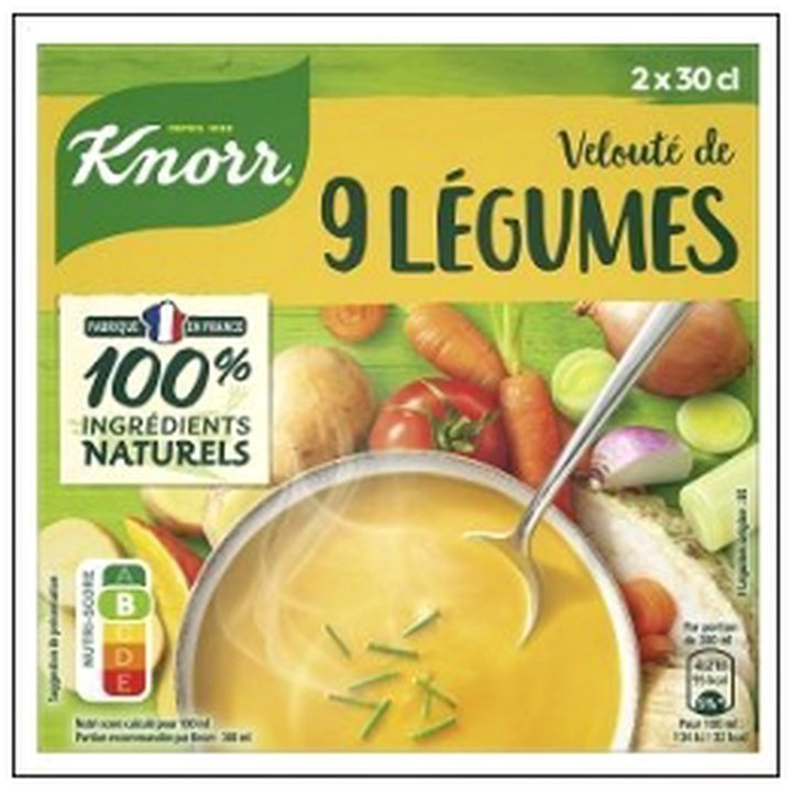 CAT-01909.jpg SOUP 2X30CL VELOUTE 9 LEG UMES KNORR - Image 1