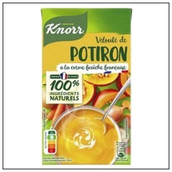 LIT SOUPE VELOUTE POTIRON KNORR