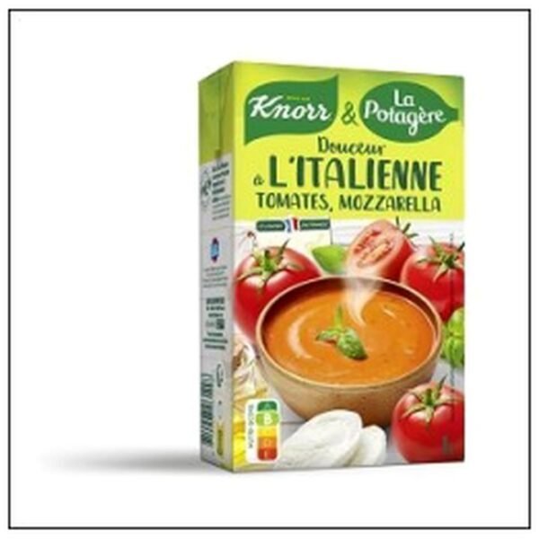 LIT SOUPE DOUCEUR A L'ITA LIENNE TOMATE MOZZA KNORR