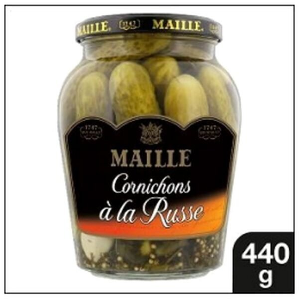 BOC.440G CORNICHONS A LA RUSSE MAILLE