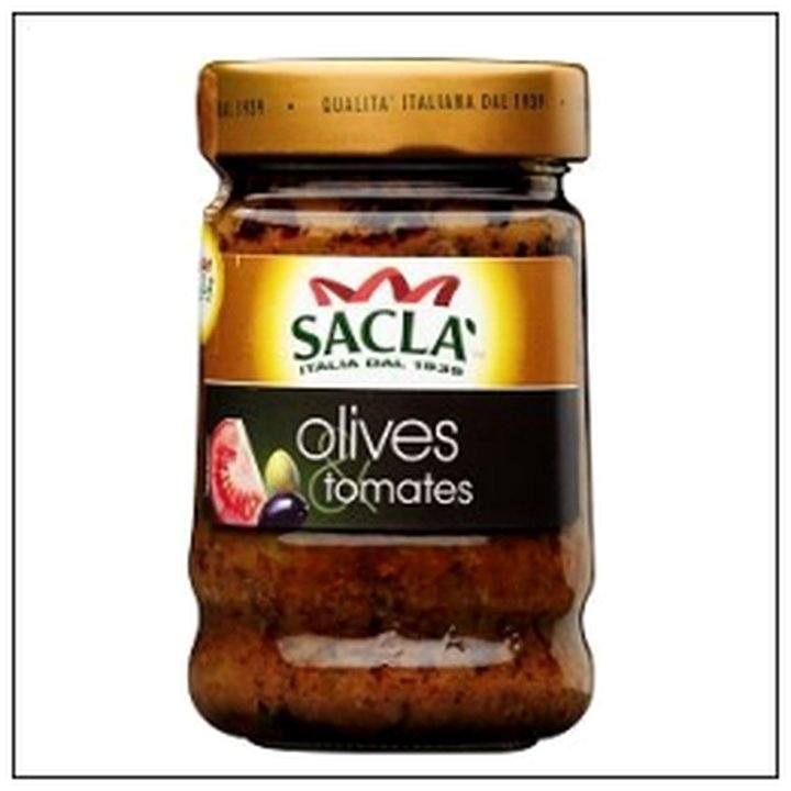 CAT-01956.jpg BOCAL OLIVE/TOMATE 190G SACLA - Image 1