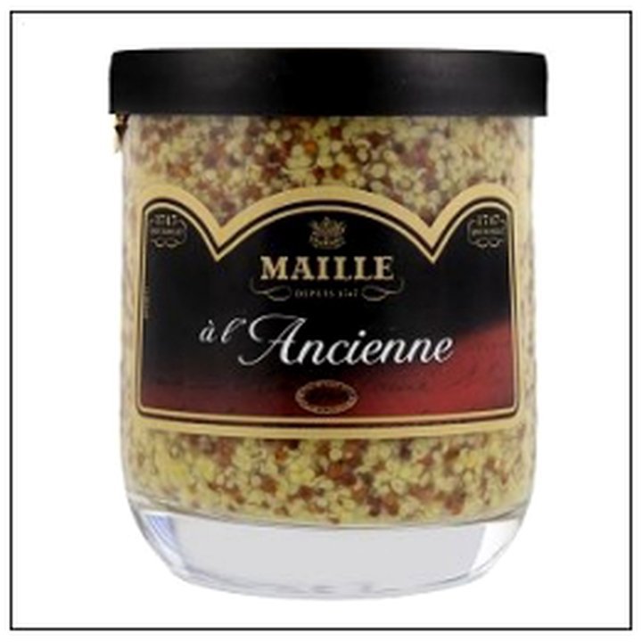 CAT-01979.jpg VERRINE MOUTARDE ANCIENNE 160G MAILLE - Image 1