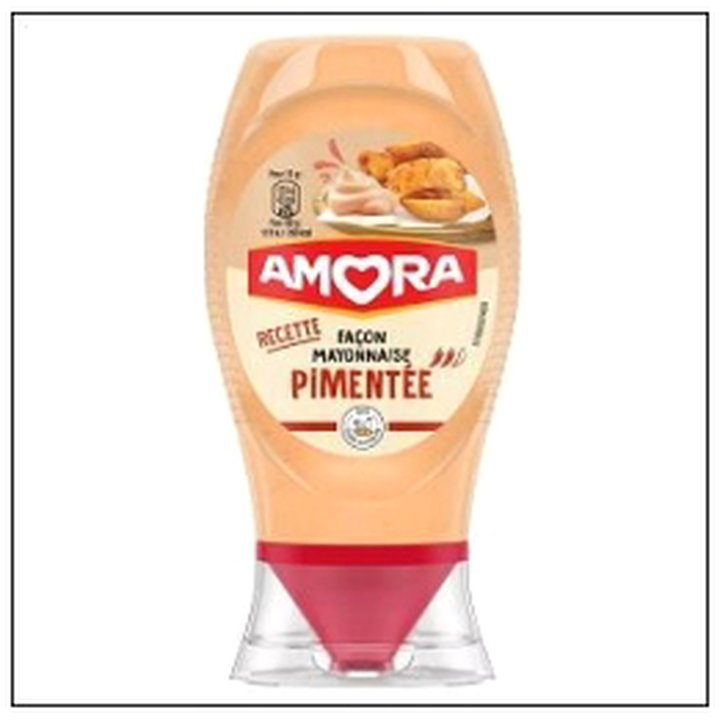 CAT-01998 MAYONNAISE PIMENTEE 250G FLACON SOUPLE AMORA - Image 1