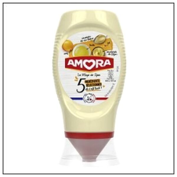 MAYONNAISE 5 INGREDIENTS FLACON SOUPLE 235G AMORA