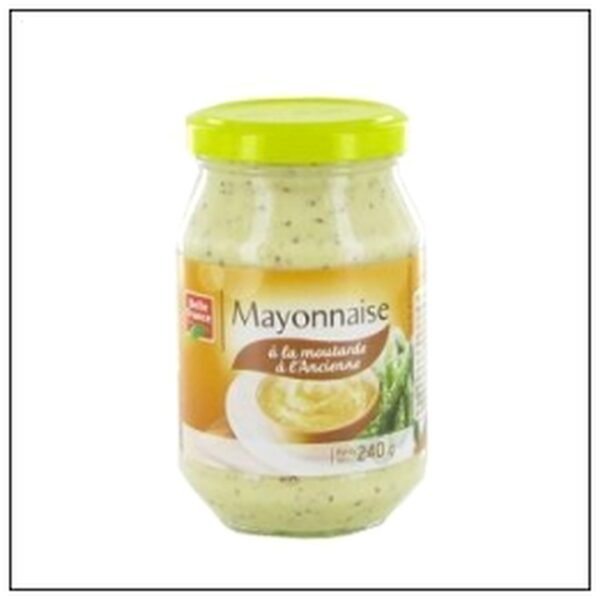 BOC.MAYONNAISE MOUTARDE ANCIENNE 240G BEL.FRANCE