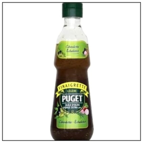 VINAIGRETTE BIPHASE CIBOU LETTE ECHALOT.330ML PUGET