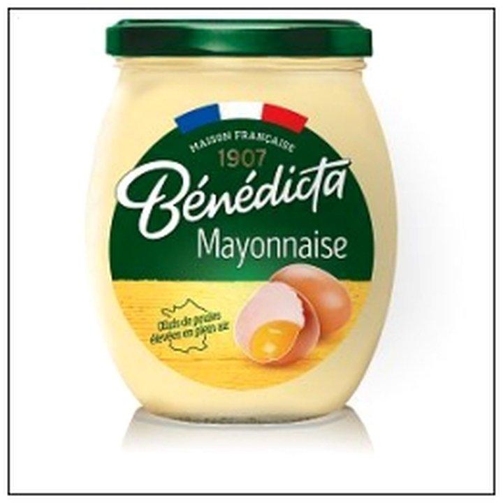 CAT-02036 MAYONNAISE NATURE 255G NO UVELLE RECETTE BENEDICTA - Image 1