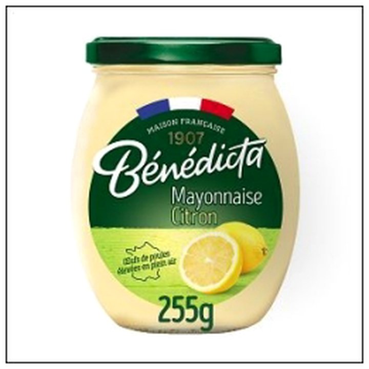CAT-02037 BOC.MAYONNAISE CITRON 255 NOUV.RECETTE BENEDICTA - Image 1
